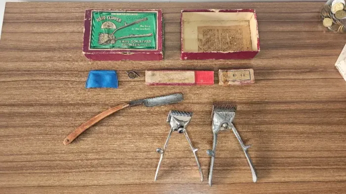 Kit Vintage de Barbearia - Carl Schlieper Solingen Germany