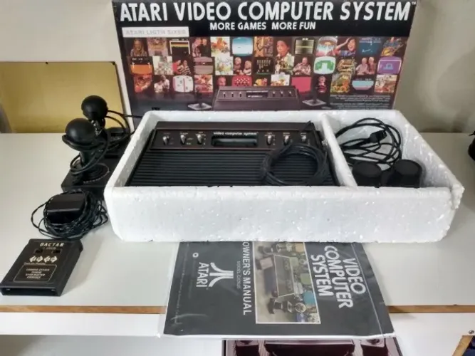 atari light sixer completo mais jogos