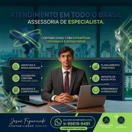 CONTADOR ONLINE - 24 HORAS - Abra sua Empresa, Regularize seu CNPJ e Conte com uma Assesso
