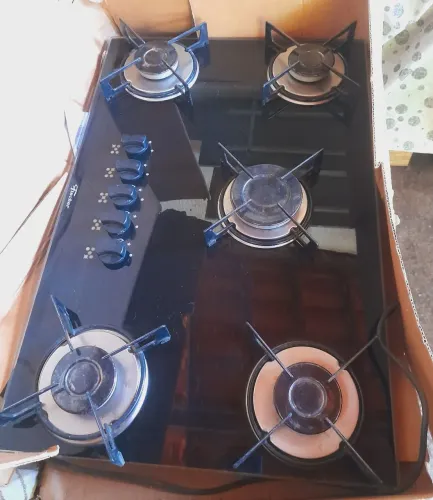 Fogão cooktop Fischer 5 queimadores 