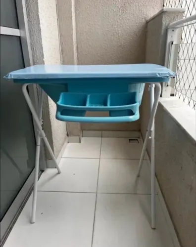 Banheira com trocador 