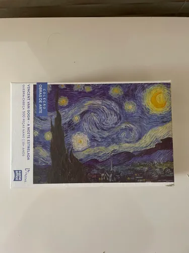 Quebra Cabeça Vicent Van Gogh - A Noite Estrelada 