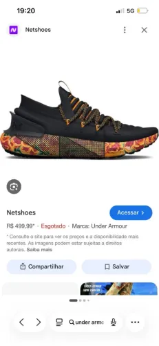 Tênis de Corrida Under Armour Phantom
