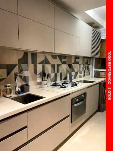 CIDADE JARDIM - MAAYAN 70m² REFORMADO 2 QUARTOS PRONTO PARA MORAR