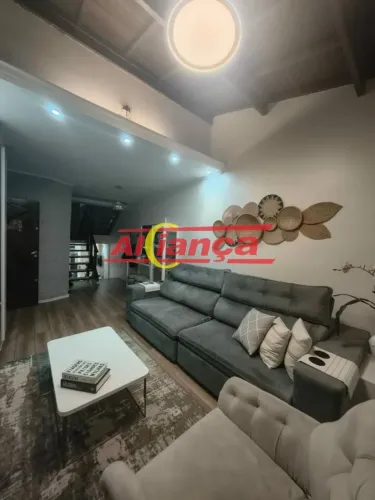 Sobrado à venda em Guarulhos - 114m² | 3 dormitórios (1 suíte) | 2 vagas