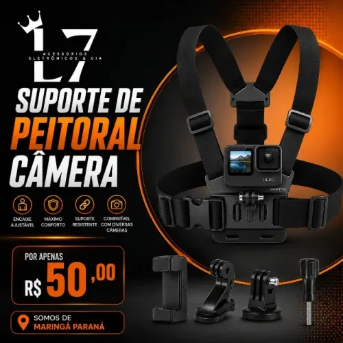 Suporte de Câmera Peitoral