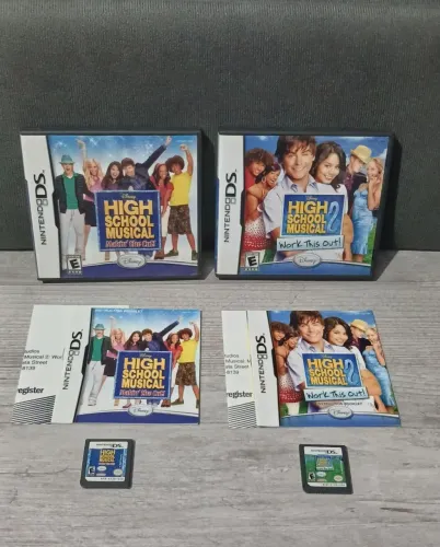 Nintendo DS - Disney High School Musical 1 e 2 Coleção