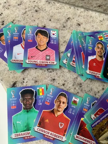 Coleção de Figurinhas Copa do Qatar 2022