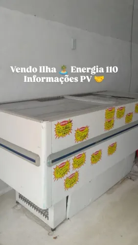 Refrigerador & Frizer  São dois a ilha e 110 energia Valor de Cada e 2.800 