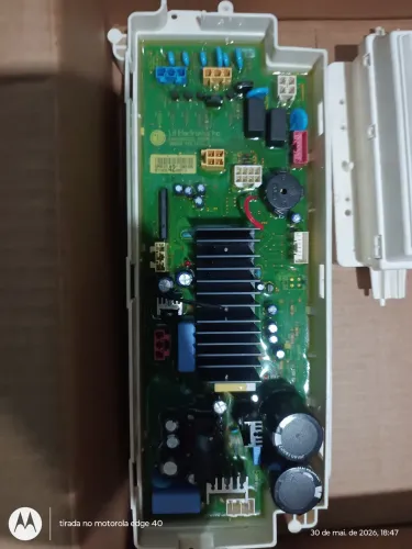 Placa principal lava e seca LG wd1403 127 v 