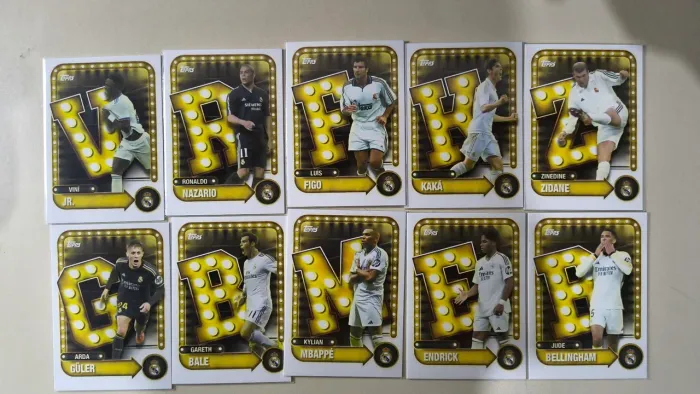 Cards Real Madrid Topps