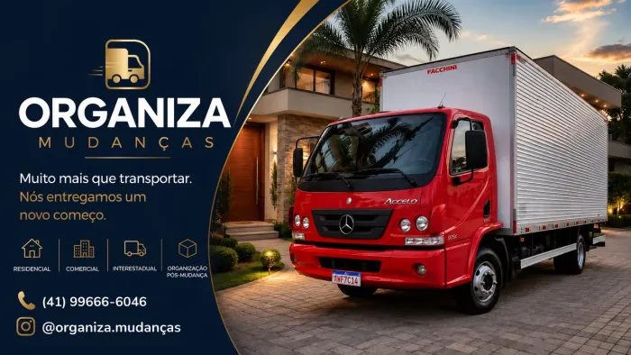Mudanças Residenciais e Comerciais | Organiza Mudanças