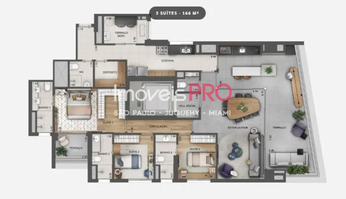 Excelente apartamento novo