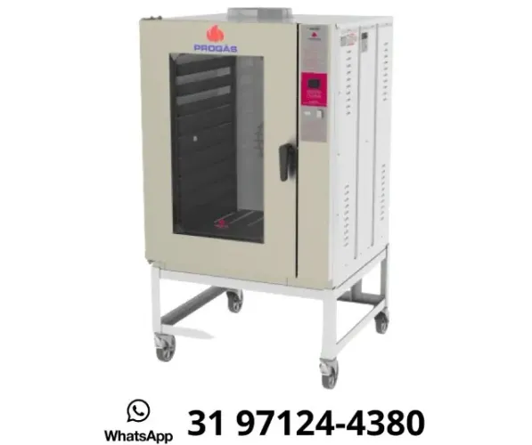 Forno Turbo 10 Esteiras a Gás Progas
