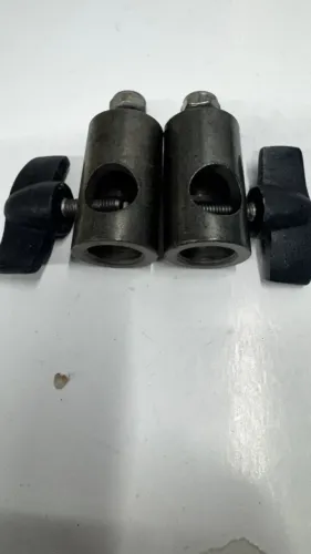 Adaptador para tripé de iluminação de rosca para suporte 1/4 3/8 em perfeito estado par