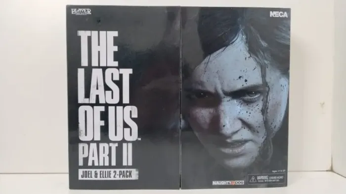 ACTION FIGURE - THE LAST OF US - PART II - JOEL & ELLIE 2 - PACK