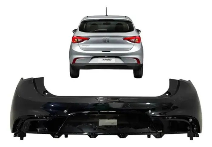 Parachoque Traseiro Fiat Argo 2018 A 2023 Original