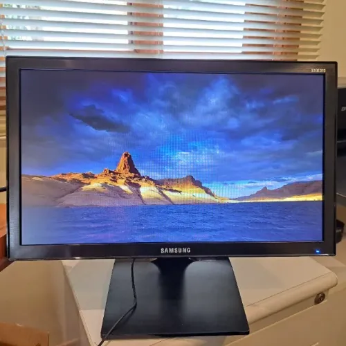 Monitor Samsung 18.5" LED com entrada HDMI S19E310 com fonte
