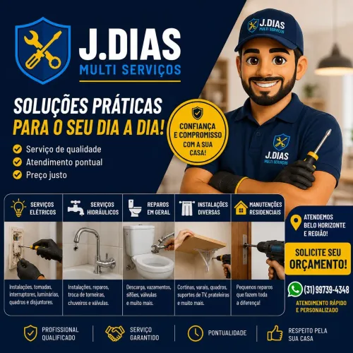 Marido de Aluguel | Reparos Hidráulicos e Elétricos em BH