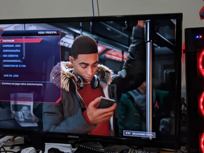 Computador gamer com monitor gamer
