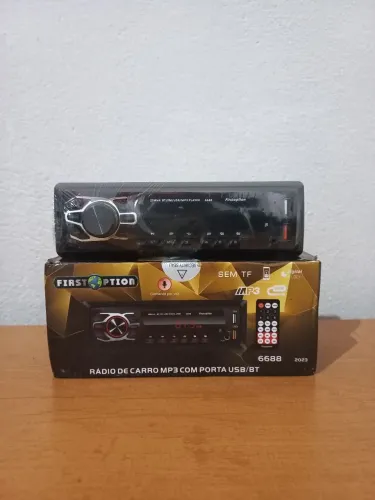 Som MP3 bluetooth USB Novo na caixa
