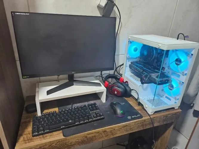 PC gamer completo - Ryzen 5500 / AMD RX 6700XT / MONITOR LG 27' 180HZ