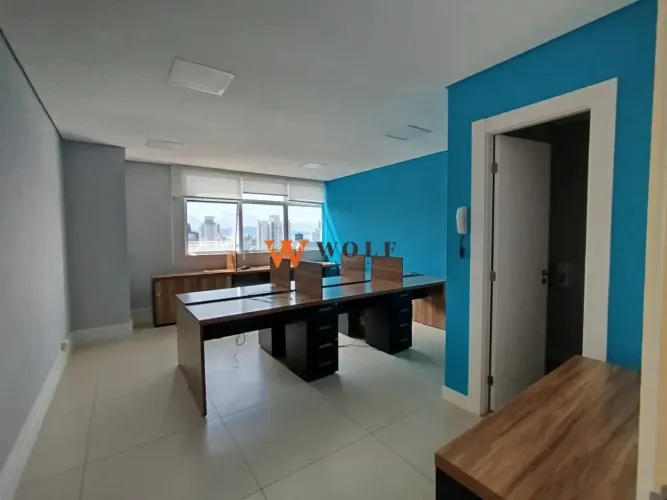 Sala Comercial para Aluguel no Estreito 34m2 privativos com garagem