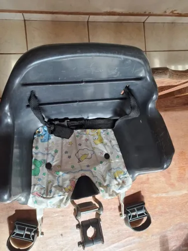 Cadeirinha carona dianteira infantil para bicicleta capacidade 15 kilos