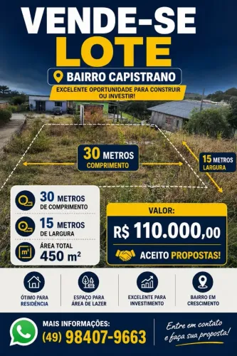 Lote lote 450 m2