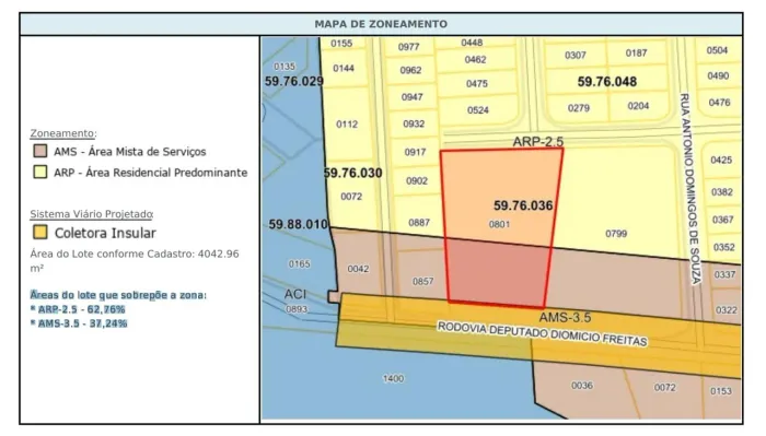 Terreno para Venda em Florianópolis, Carianos