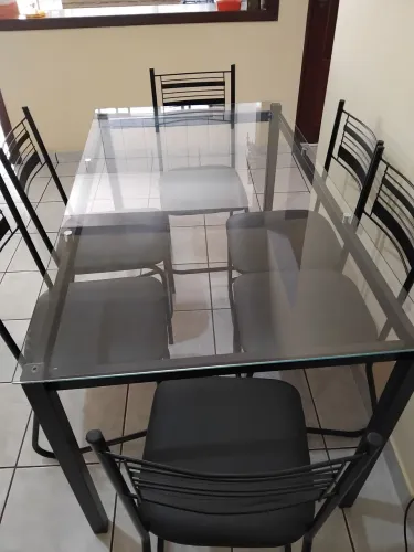Mesa Jantar 6 cadeiras