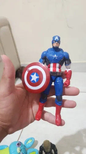 Boneco marvel legends capitao america