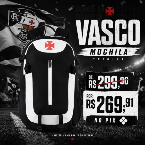 Mochila Casual Oficial Vasco da Gama