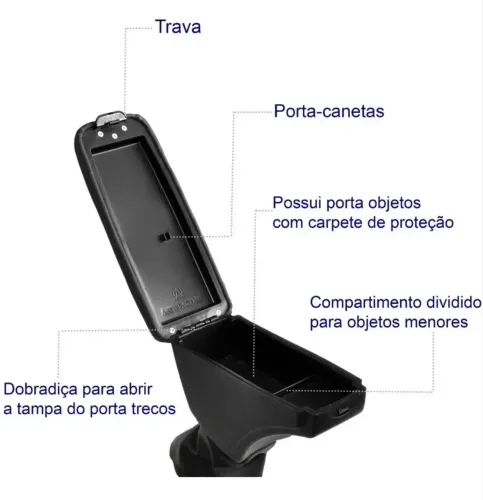  Apoio braço Renault Logan Sandero 19..20..21