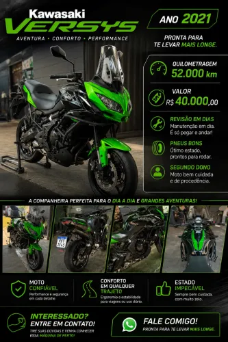 Moto Kawasaki Versys