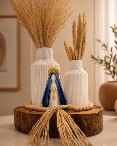 Imagem de Nossa Senhora Aparecida em Impressão 3D