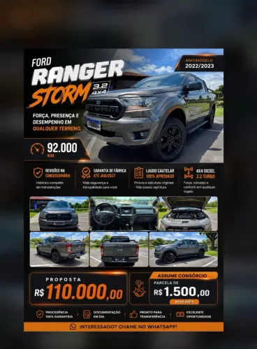 Ford Ranger FX4 3.2 20V 4X4 CD Diesel Aut. 2023