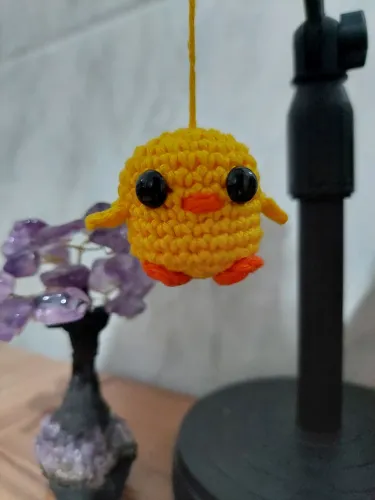 Pintinho amarelinho croche