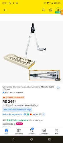 Compasso profissional