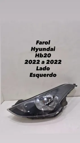 Farol Hyundai HB20 2020 2021 2022 2023 Lado Esquerdo