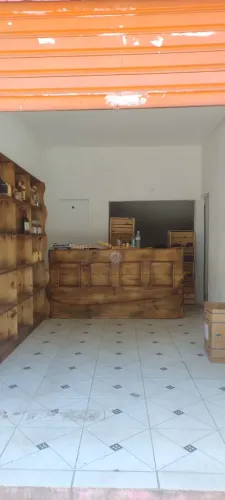 Balcão rústico  