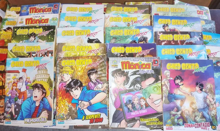 45 REVISTAS TURMA DA MONICA JOVEM 
