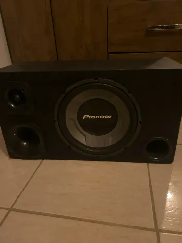 Caixa de Som Pioneer 12. Grave Forte - Completa Pronta para Usar