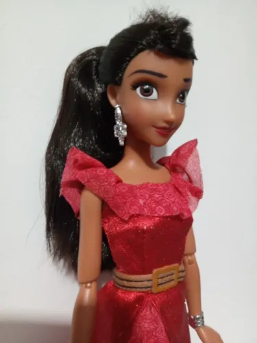 Boneca Elena de Avalor Disney Store (franja foi cortada)