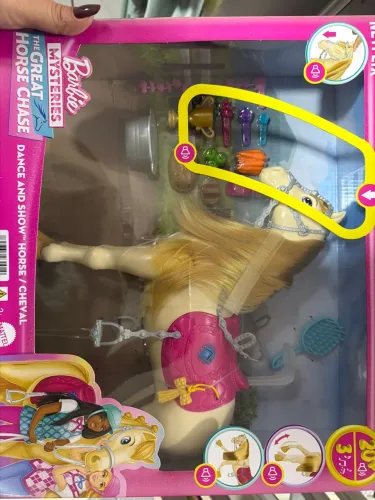 Barbie hipismo com cavalo