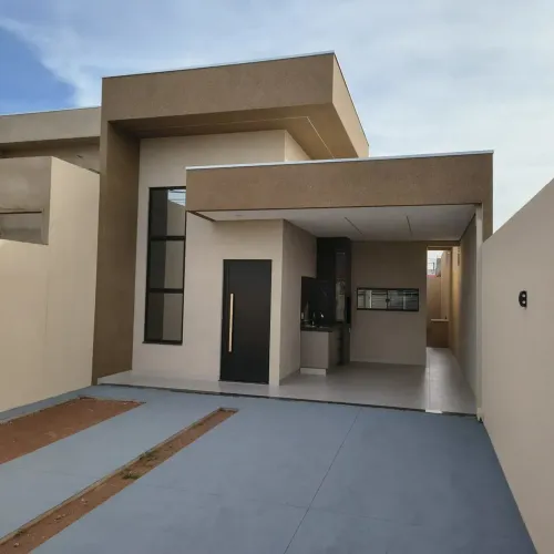 Casa para venda com 95 m² sendo 3 quartos, sendo 1 suíte - Três Lagoas - MS