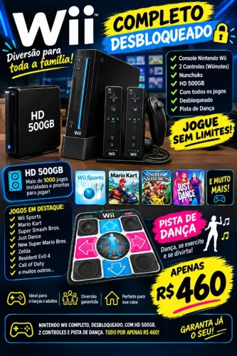 Nintendo wii desbloqueado