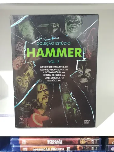 Coleção Hammer vol.2, 3 e 4 DVD lacrado de fabrica 