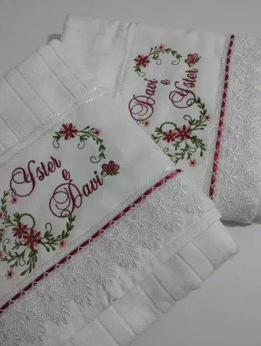 Toalhas personalizadas para casal