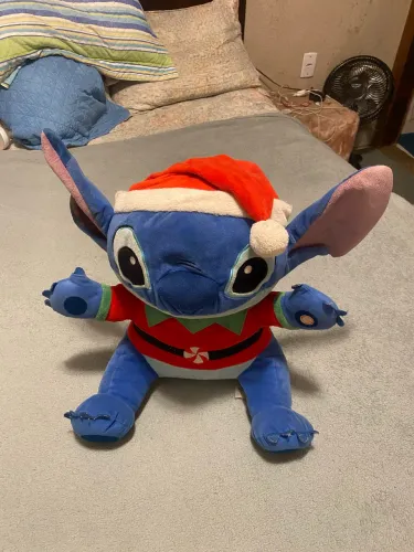 Stitch de pelúcia com led